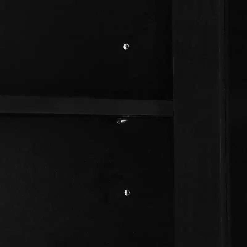 Double Door Bathroom Storage Cabinet with Adjustable Shelf, Verticle Cabinet