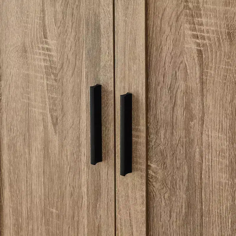Double Door Bathroom Storage Cabinet with Adjustable Shelf, Verticle Cabinet