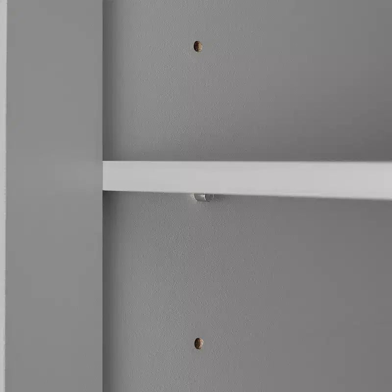 Double Door Bathroom Storage Cabinet with Adjustable Shelf, Verticle Cabinet