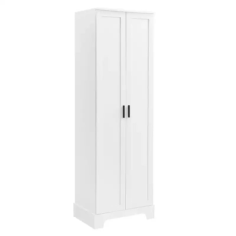 Double Door Bathroom Storage Cabinet with Adjustable Shelf, Verticle Cabinet