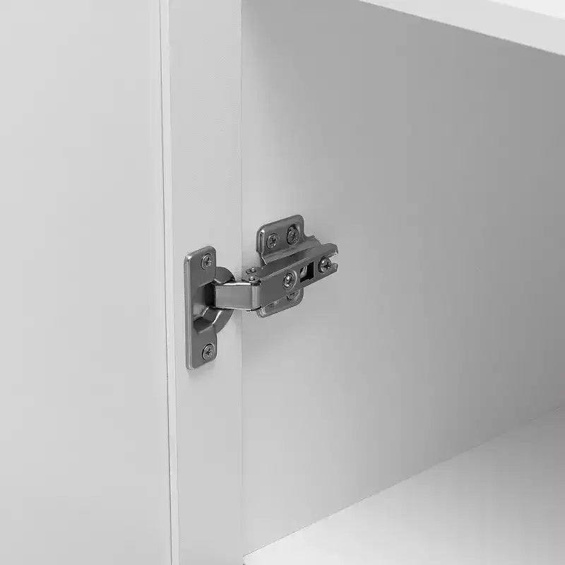 Double Door Bathroom Storage Cabinet with Adjustable Shelf, Verticle Cabinet