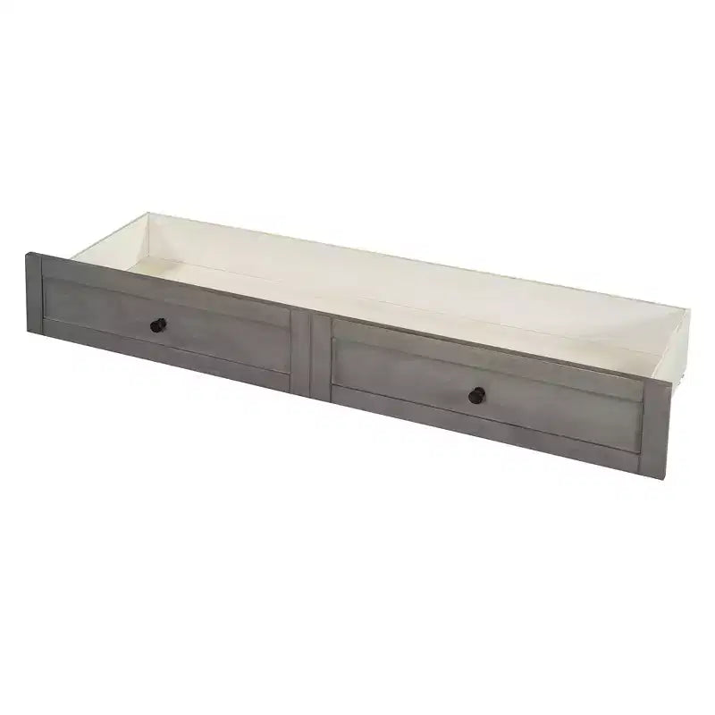 Full/Queen Size Murphy Bed with Large Drawers & USB Ports
