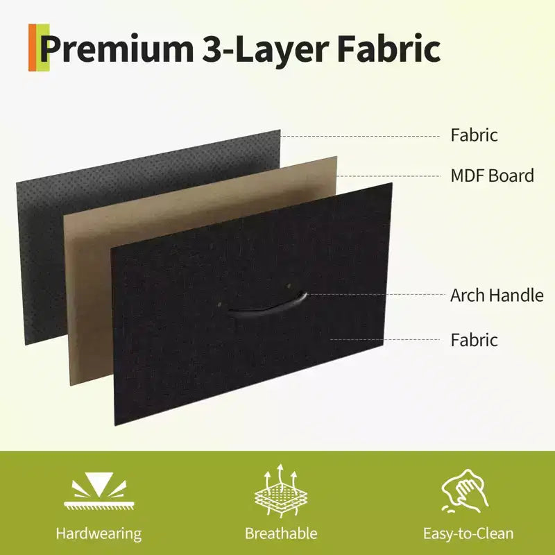 63 Inches Fabric Dresser TV Stand for Bedroom - 12 Drawer Long Dresser for Living Room - Black Chest of Drawers with Open Shelves
