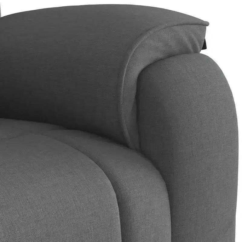 Electric Recliner Chair with Massage Function in Fabric