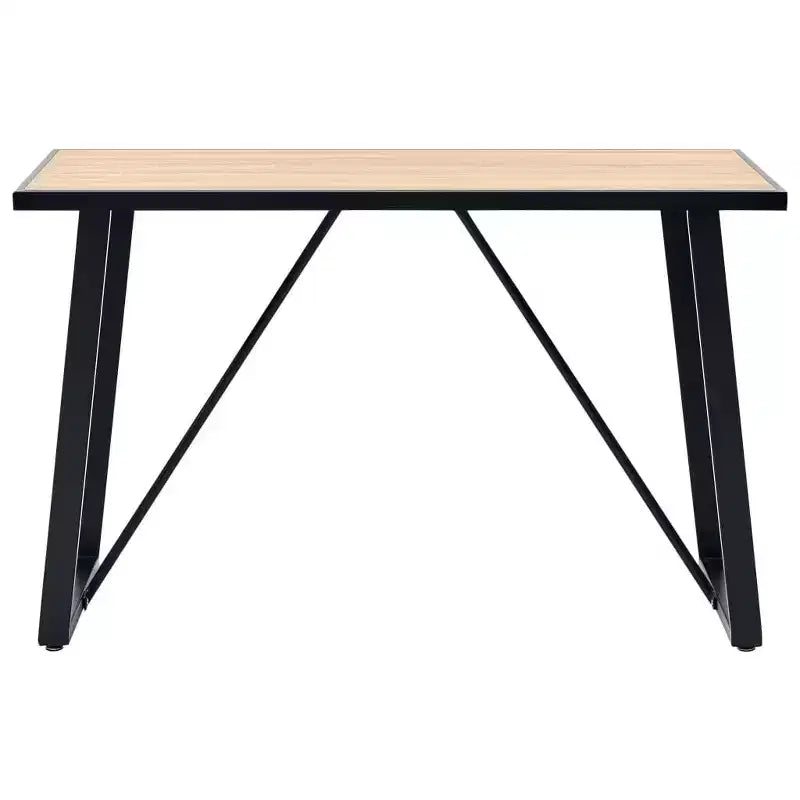 Oak Dining Table with Metal Legs - Different Sizes