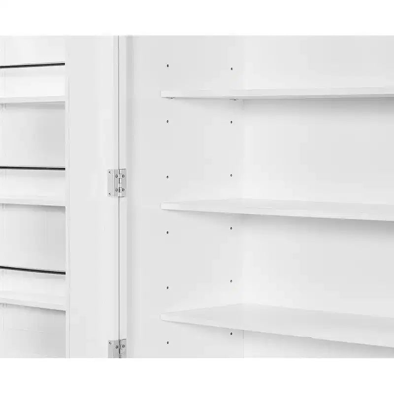 72''H Freestanding Kitchen Storage Pantry, Large Dining Storage Cabinet Cupboard Sideboards With Door Shelves, Adjustable Shelves