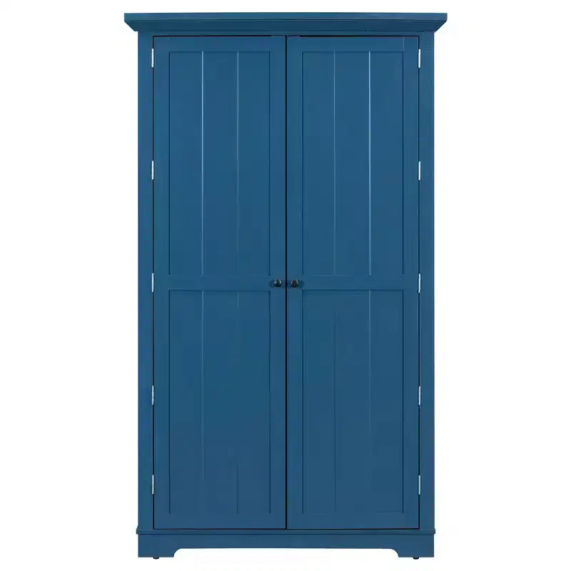 Whisen 72''H Freestanding Kitchen Storage Pantry, Large Dining Storage Cabinet Cupboard Sideboards With Door Shelves, Adjustable Shelves