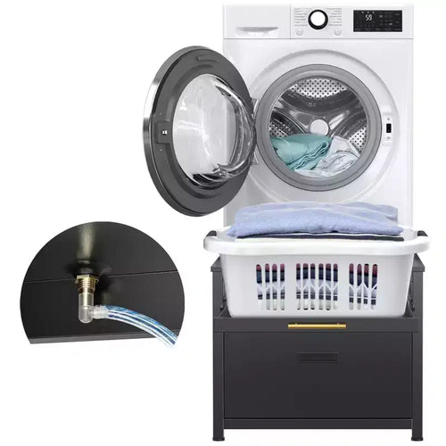GDLF Washer Dryer Pedestal Stand, 24.1 Laundry Pedestal for Compact Washing Machine