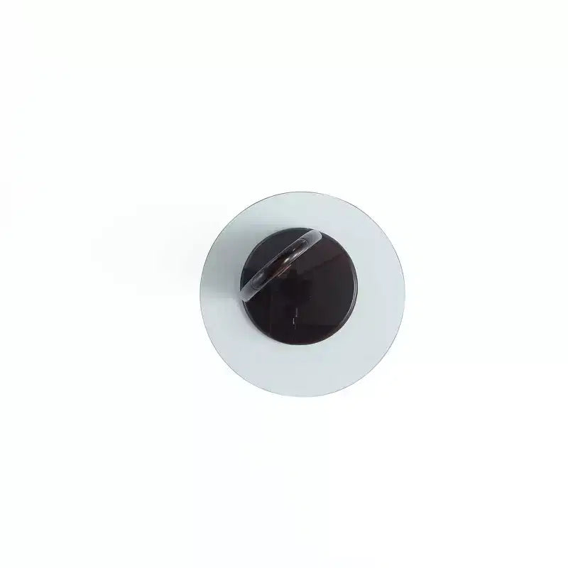 Dark Walnut Coffee Table and End Table Set – Mid Century Modern Wood Accent Table Set for Living Room