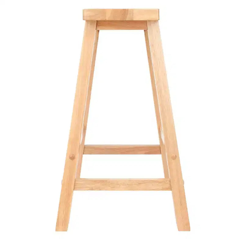 24" Saddle Seat Counter Height Barstool