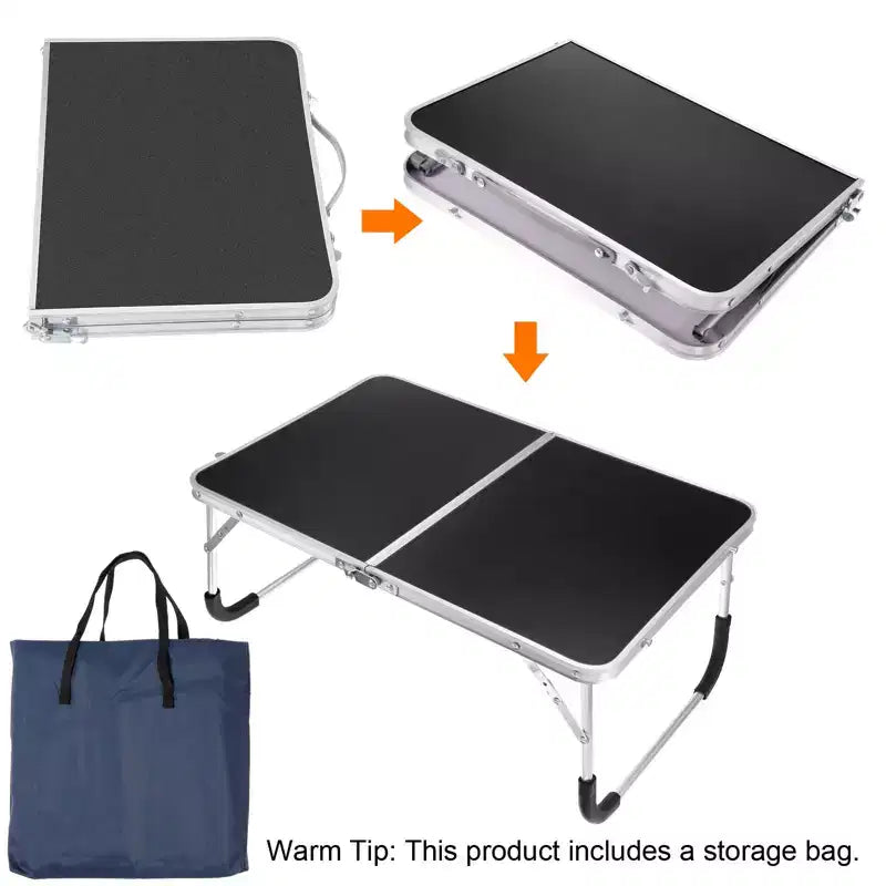 Portable Foldable Working Desks with Tote Bag for Bed Sofa